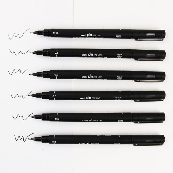 Fineliner Micron Drawing Pen, Waterproof ink