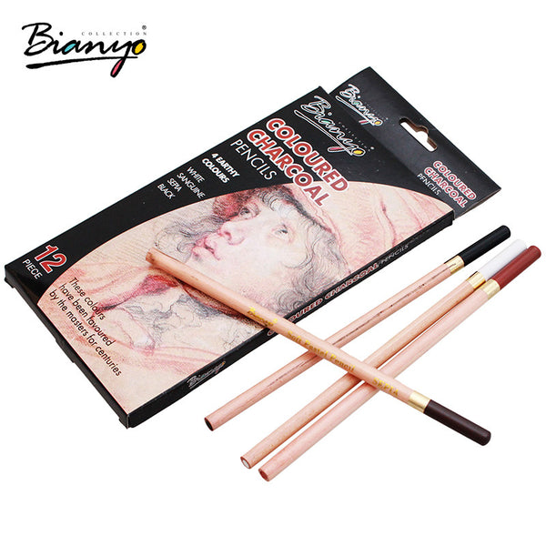 12 pcs/set Bianyo Soft Pastel Pencils