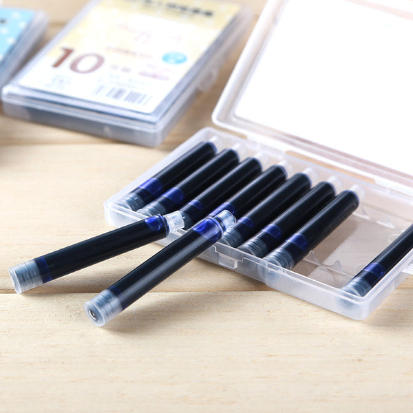 10pcs Blue Ink Cartridges