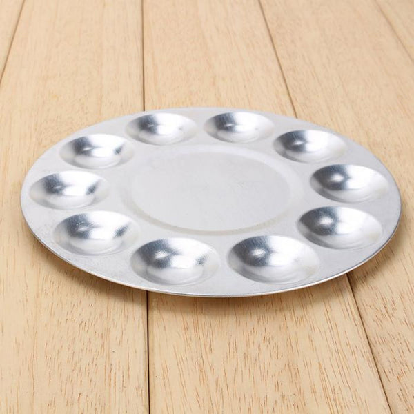 Aluminium 10 Compartments Mixing Palett